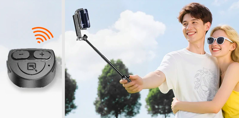 Bluetooth ovladač Rollei Easy Creator SmartGrip pro bezdrátové spouštění fotoaparátu