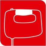 Ruční šlehač Tefal HT450B38 Prep Mix Ergonomický povrch rukojeti