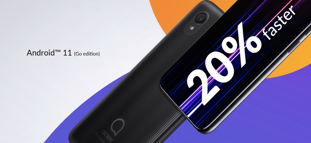 Mobilní telefon ALCATEL 1 2021 (5033FR) - Volcano Black ALCATEL 1B 2022