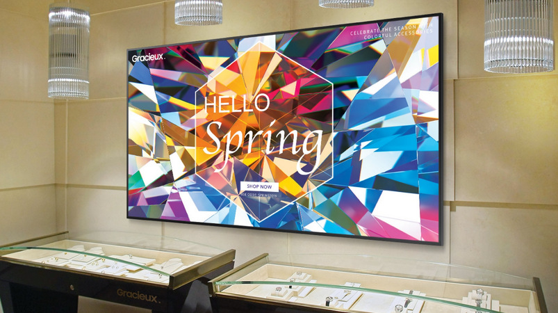 Monitor Samsung QB43R-B černý