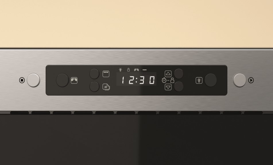 Mikrovlnná trouba Whirlpool New Actual MBNA920X nerez Vestavná mikrovlnná trouba s grilem Whirlpool New Actual MBNA920X, nerez
