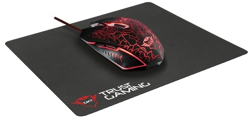Myš Trust GXT 783 + podložka černá