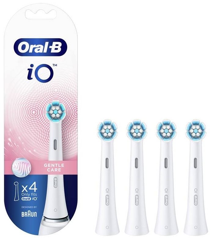 Náhradní kartáček Oral-B iO Gentle Care White (4 ks)