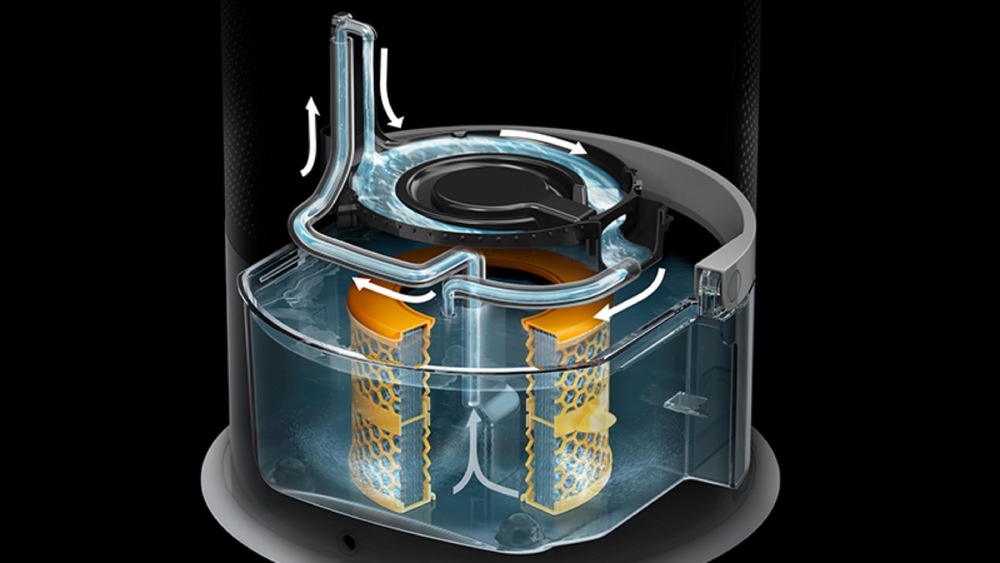 Čistička vzduchu Dyson Purifier Humidify + Cool AutoReact PH3A stříbrný