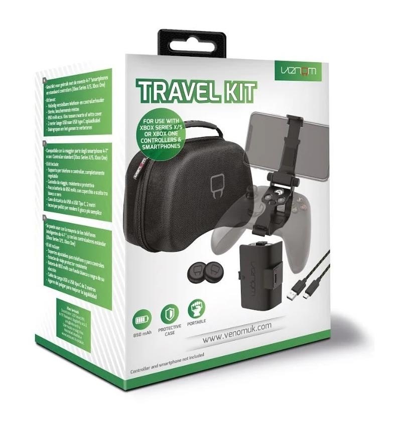 Sada Venom VS4830 Travel Kit pro Xbox Series S/X & One Sada Venom VS4830 Travel Kit pro Xbox Series S|X / Xbox One (VS4830), černá