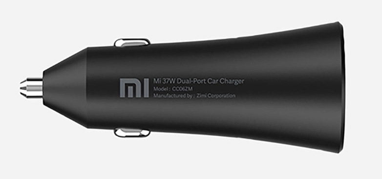 Adaptér do auta Xiaomi Mi 37W DualPort Car Charger černý Adaptér do auta Xiaomi Mi 37W DualPort Car Charger černý