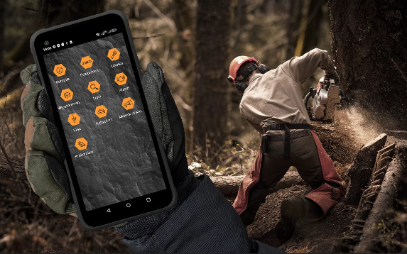 Mobilní telefon myPhone Hammer Blade V 5G černý