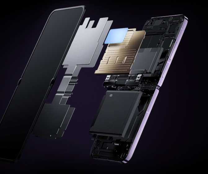 Mobilní telefon Xiaomi MIX Flip 5G 12 GB / 512 GB fialový Mobilní telefon Xiaomi MIX Flip 5G 12 GB / 512 GB fialový