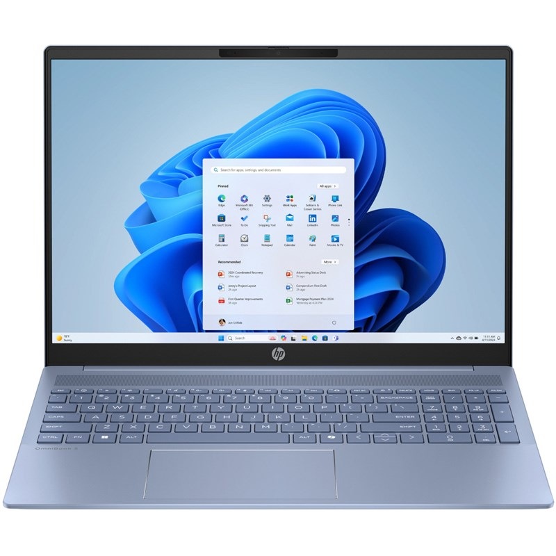 Notebook HP OmniBook 5 AI 16-af1003nc + Game Pass předplatné na 3 měsíce modrý