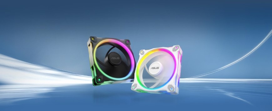 Sestava svítících ventilátorů Asus PRIME MR120 ARGB