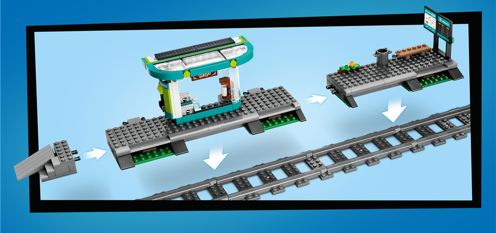 811 kostek LEGO vytvoří výraznou tramvaj se zastávkou, která nabídne dětem od sedmi let prostor pro hraní.