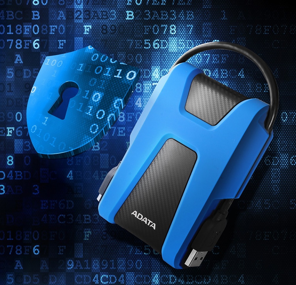 Externí pevný disk 2,5" ADATA HD680 2TB modrý
