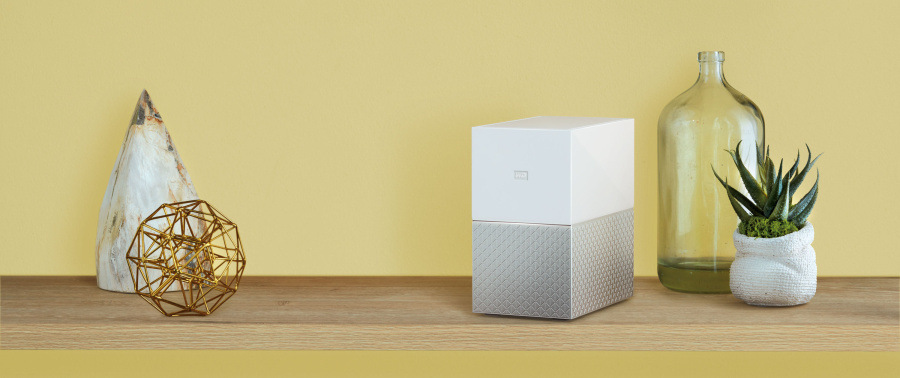 Datové úložiště (NAS) Western Digital My Cloud Home Duo 4TB stříbrné/bílé