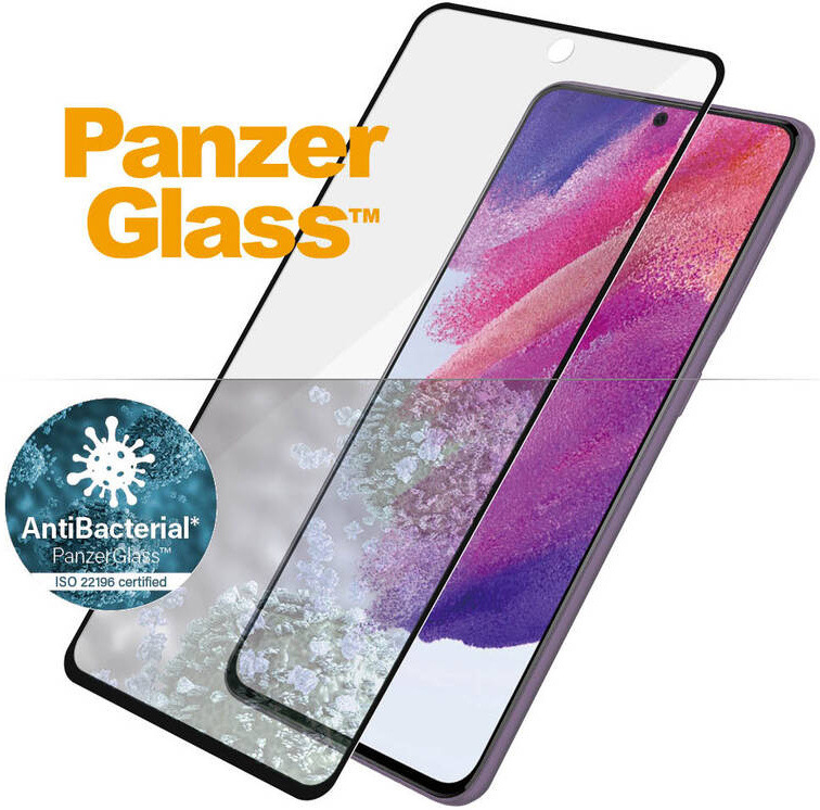 Tvrzené sklo PanzerGlass Edge-to-Edge na Samsung Galaxy S21 FE černé