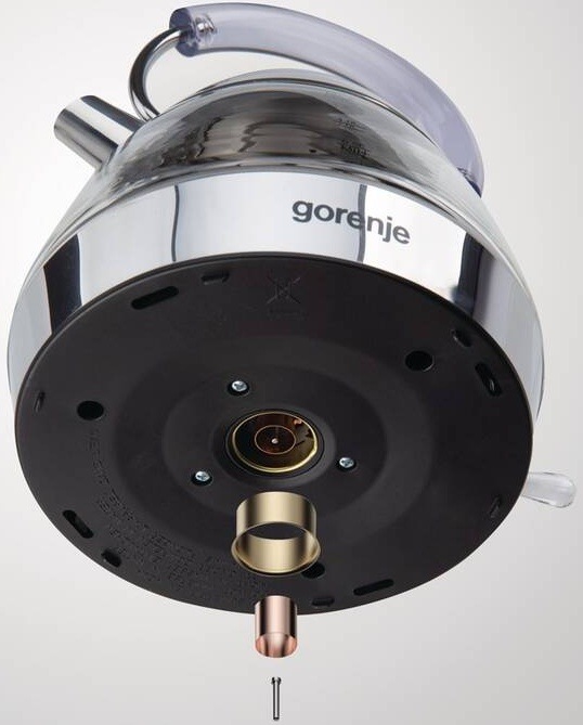 Rychlovarná konvice Gorenje K17GPD nerez/sklo