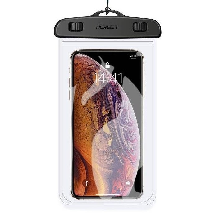 Pouzdro na mobil sportovní UGREEN Waterproof Phone Pouch černé