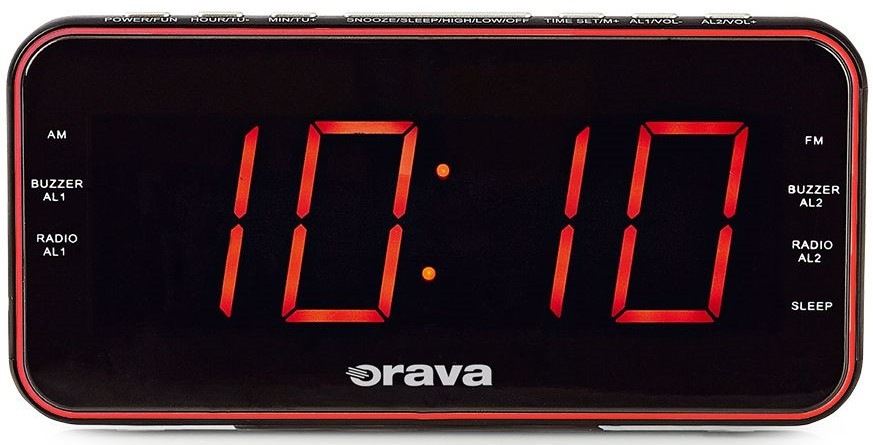 Radiobudík Orava RBD-614 černý Radiobudík Orava RBD-614, černý