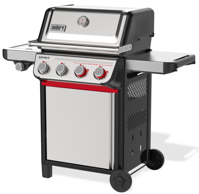 Gril zahradní plynový Weber Spirit S-435 Zahradní plynový gril Weber Spirit S-435 s bočními stolky a kolečky