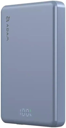 Powerbanka ADAM Elements VIONTA L10 Ultra Slim 10000 mAh, hliníkové pouzdro s perforovaným vzorem.
