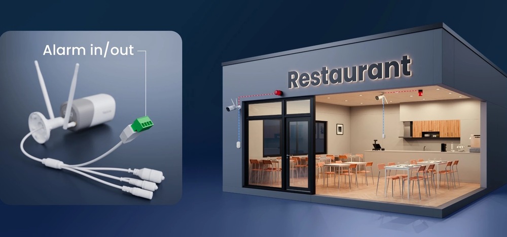 IP kamera Reolink RP-WCB8MZ SMB Wi-Fi bílá IP kamera Reolink RP-WCB8MZ SMB Wi-Fi bílá