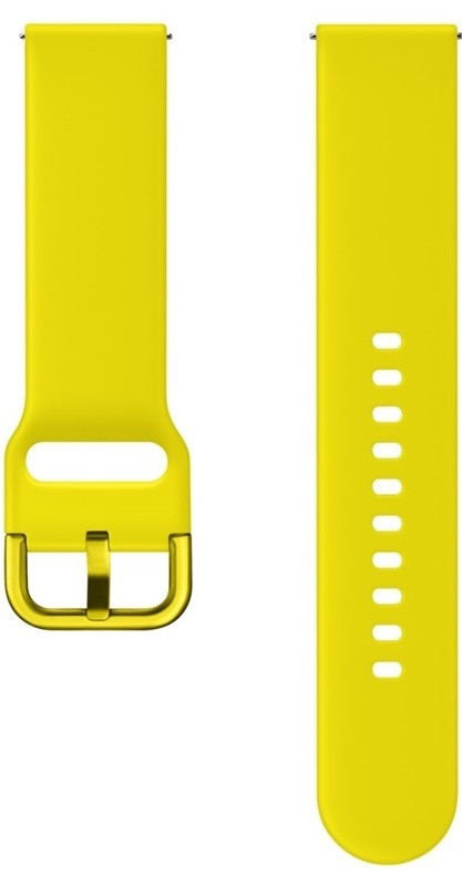 Řemínek Samsung pro Watch Active žlutý Řemínek Samsung pro Watch Active žlutý