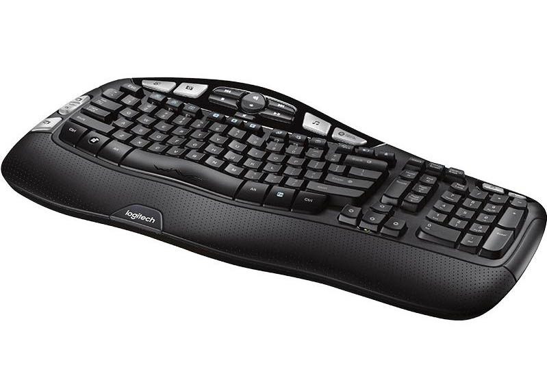 Klávesnice Logitech Wireless K350 UK černá Klávesnice Logitech Wireless K350 UK černá