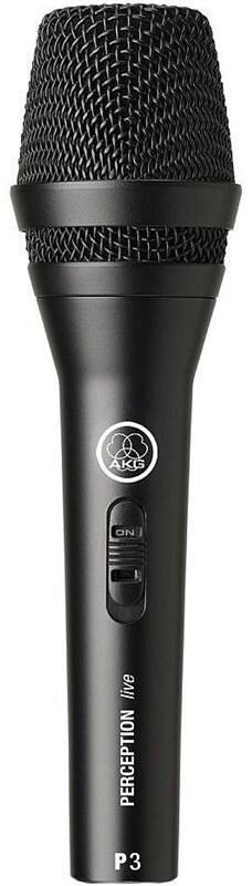 Mikrofon AKG Perception P 3 S live černý