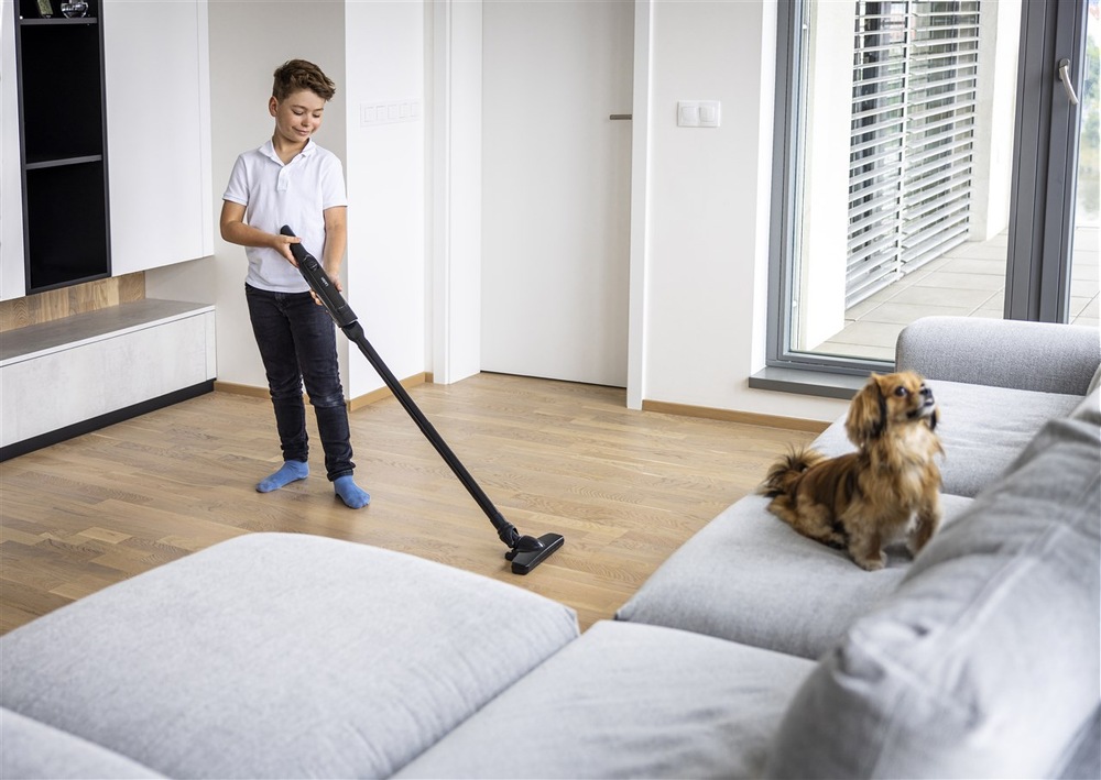 Akumulátorový vysavač Lauben Hand Vacuum 2in1 120BC černý
