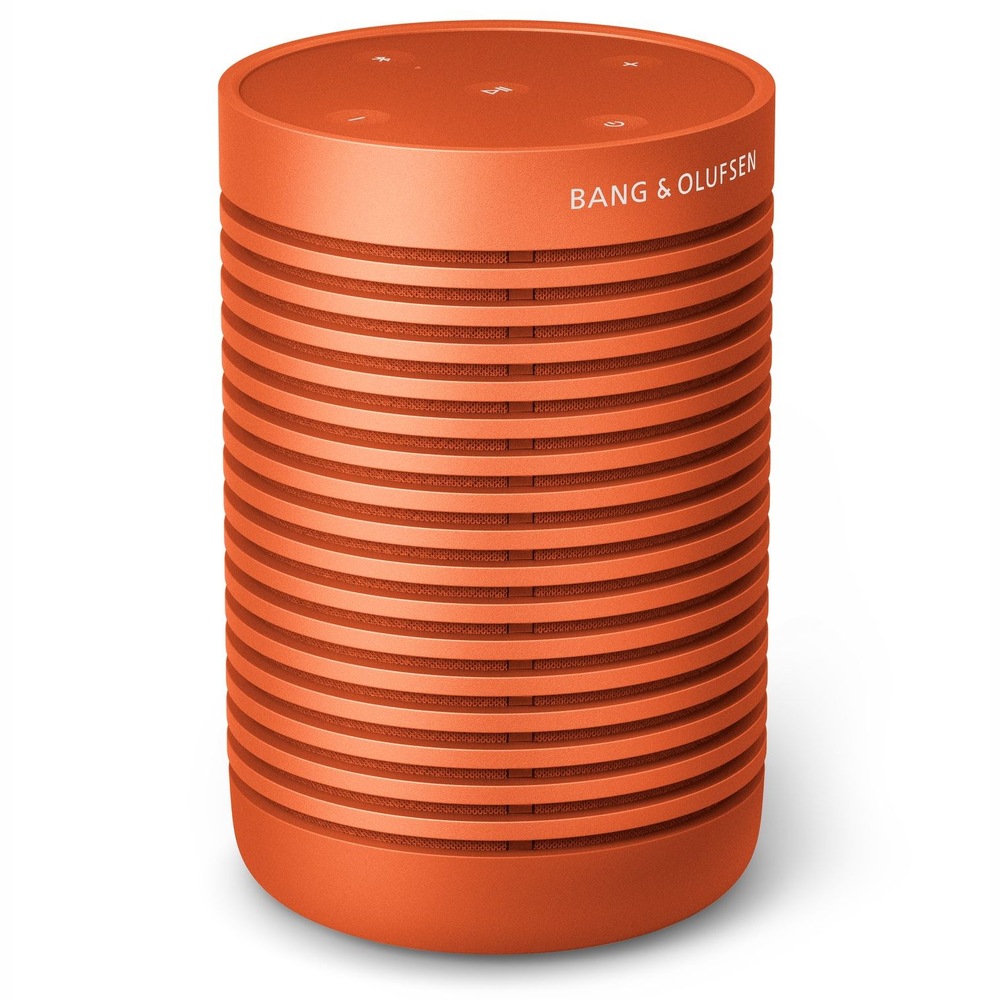 Přenosný reproduktor Bang & Olufsen BeoSound Explore oranžový