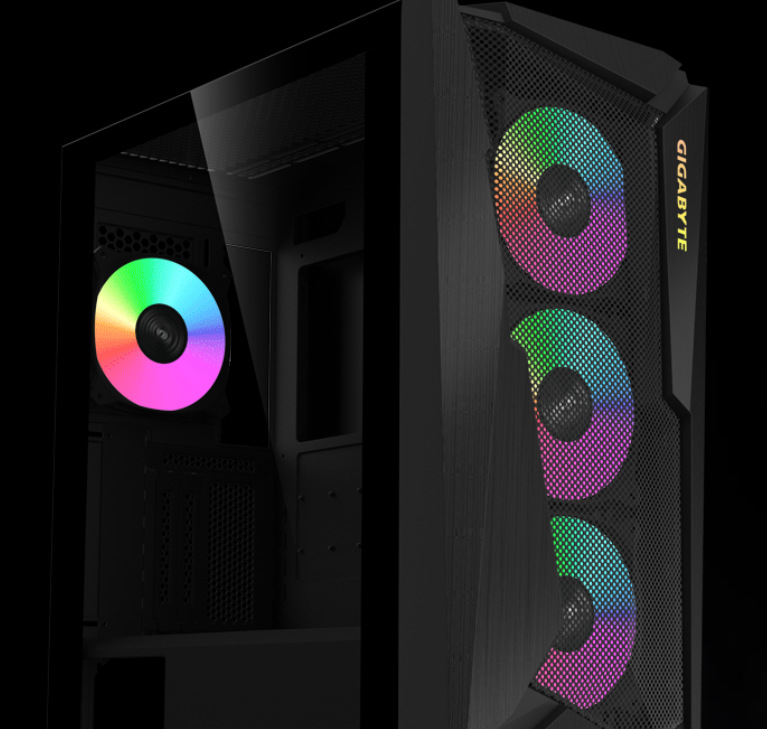 Case GIGABYTE C301 bílá
