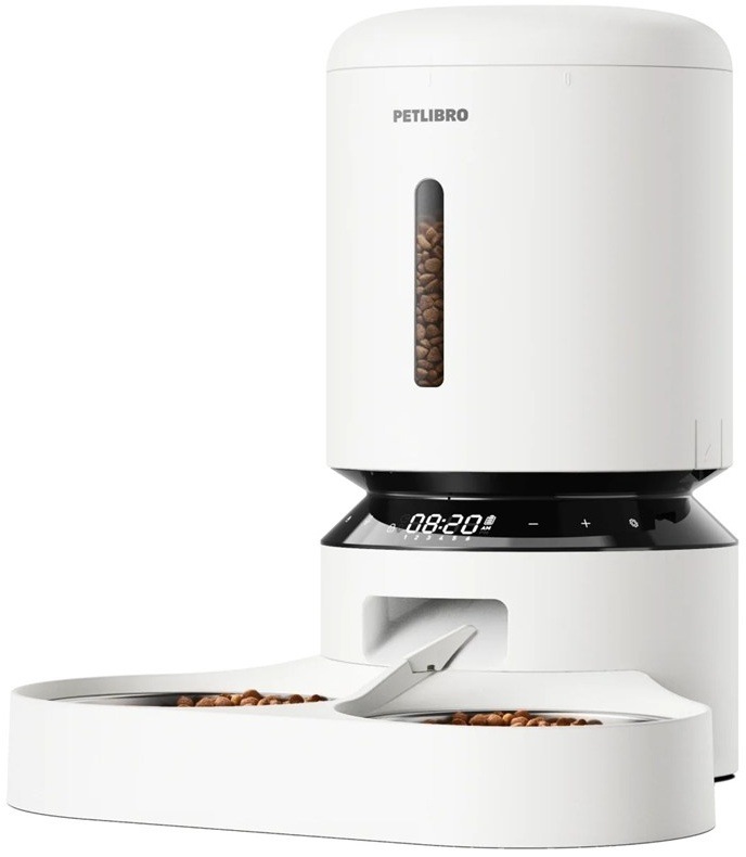 Chytré krmítko Petlibro Granary Dual Bowl 5 l bílé Chytré krmítko Petlibro Granary Dual Bowl 5 l bílé