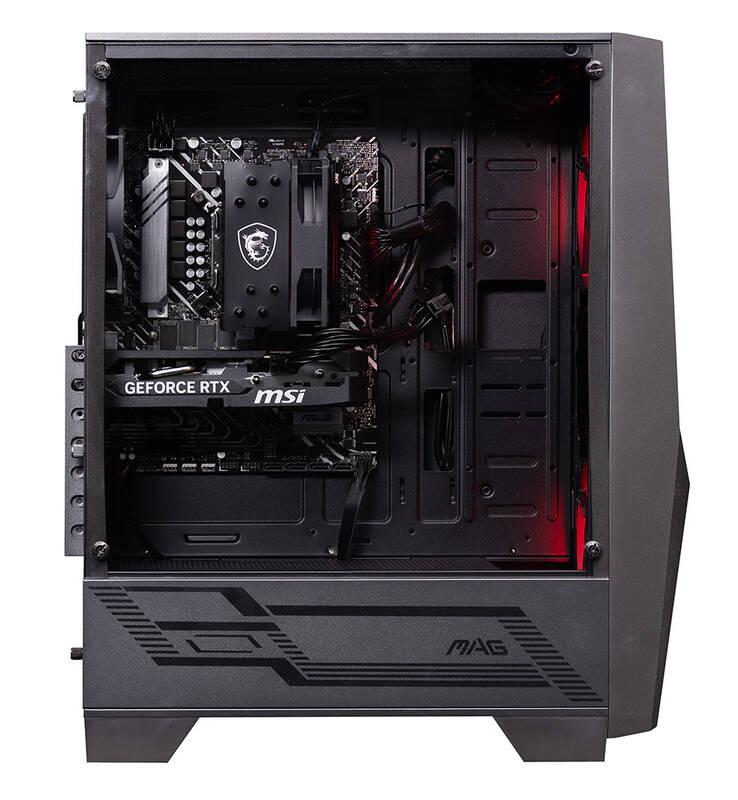 Herní počítač HAL3000 MEGA Gamer Pro černý Samostatná grafika GeForce RTX™ 5060 přináší perfektní vykreslení obrazu