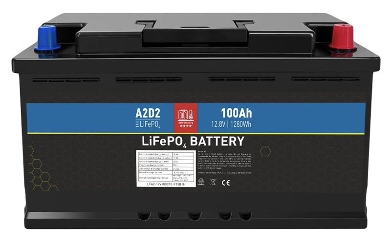 Akumulátor Avacom s kapacitou 100 000 mAh, technologie LiFePO4