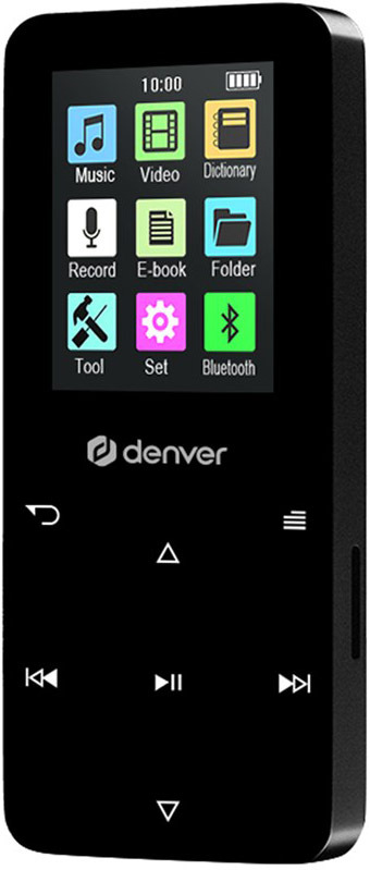 MP4 přehrávač Denver MP-1830B, 4GB, černý