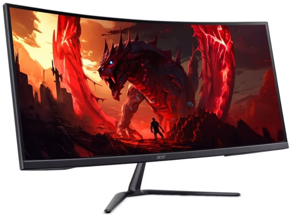 Herní monitor Acer Nitro ED340CURW0bmiipx černý Herní monitor Acer Nitro ED340CURW0bmiipx se zakřivením