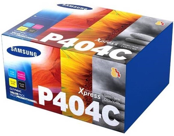 Toner Samsung CLTP404C, 1x 1500, 3x1000 stran, vícebarevný