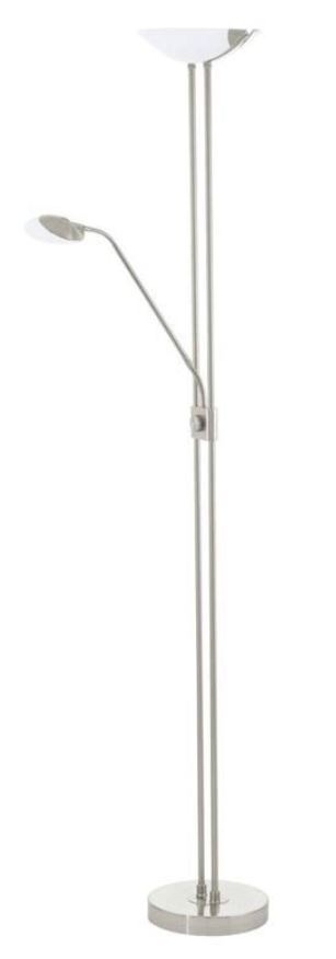 Stojací lampa Eglo Baya LED bílá/kovová