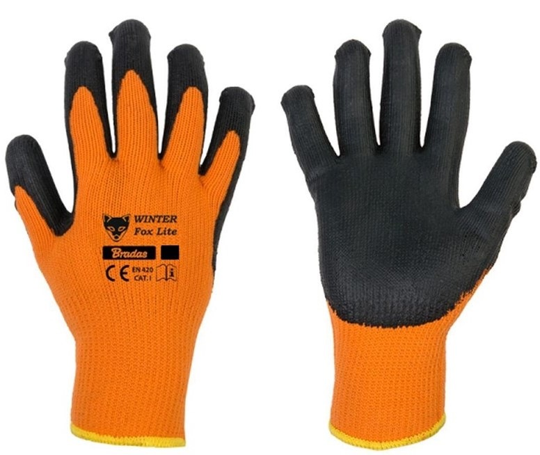 Rukavice Bradas WINTER FOX LITE 9 latex Rukavice Bradas WINTER FOX LITE 9 latex