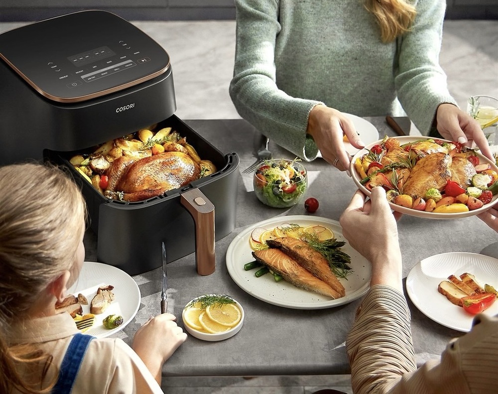Fritéza horkovzdušná COSORI TurboBlaze Pro, 6 l černá