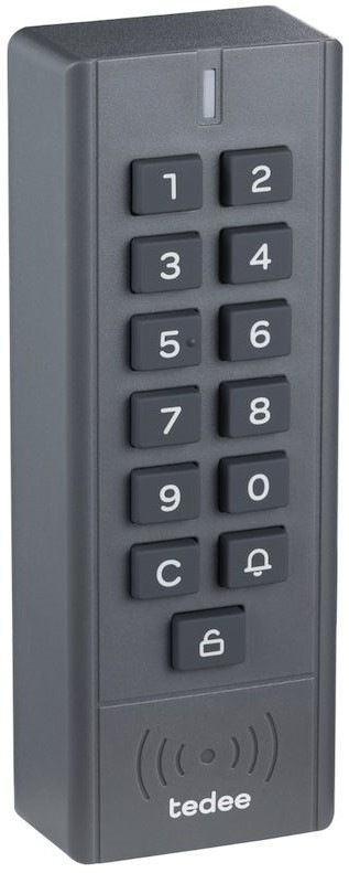 Klávesnice k alarmům Tedee KeyPad šedá