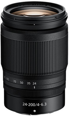 NIKKOR Z 24–200 mm f/4–6.3 VR