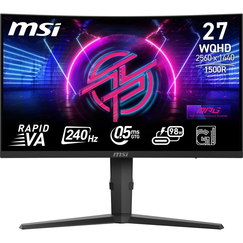 Herní monitor MSI MPG 275CQRXF černý