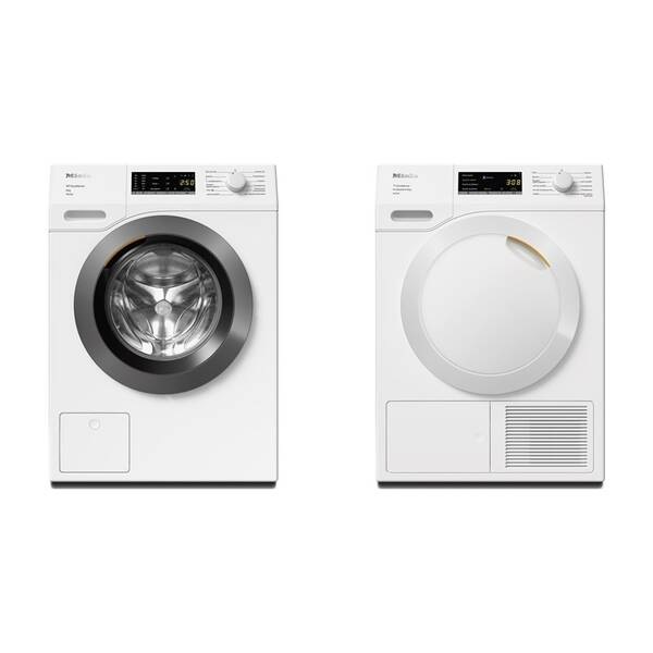 Set výrobků Miele WEA 135 WCS + TEA 535 WP bílý