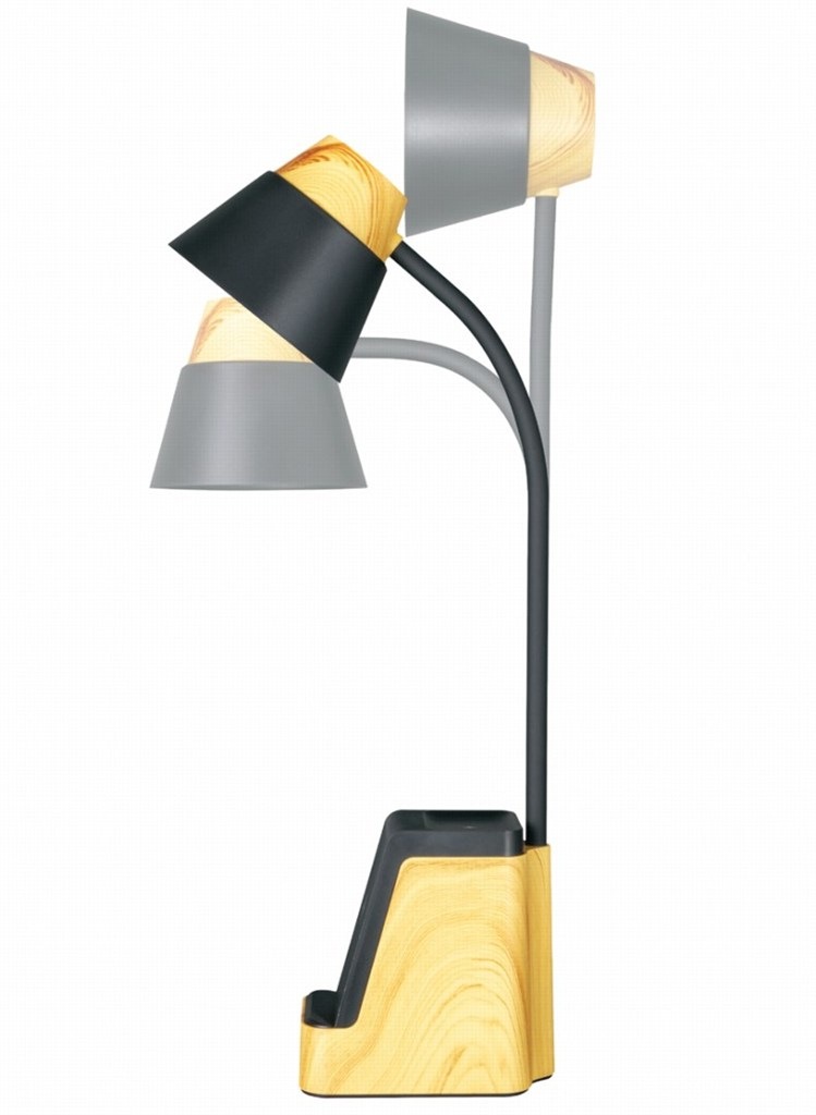 Stolní lampička IMMAX IDEAL, Qi nabíjení, CCT, 8W, 800lm, budík s hodinami černá/béžová Technologie CCT (Correlated Color Temperature) umožňuje přepínání mezi třemi teplotami barev podle aktuální potřeby.