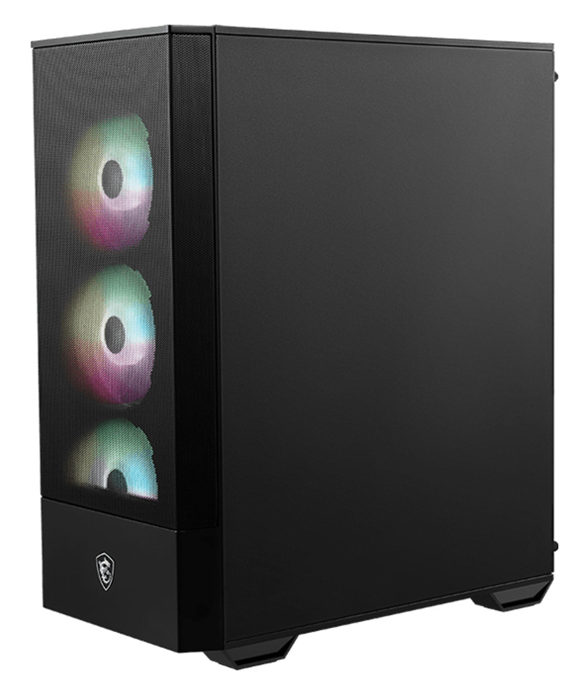 Case MSI MAG FORGE 112R pohled z boční strany