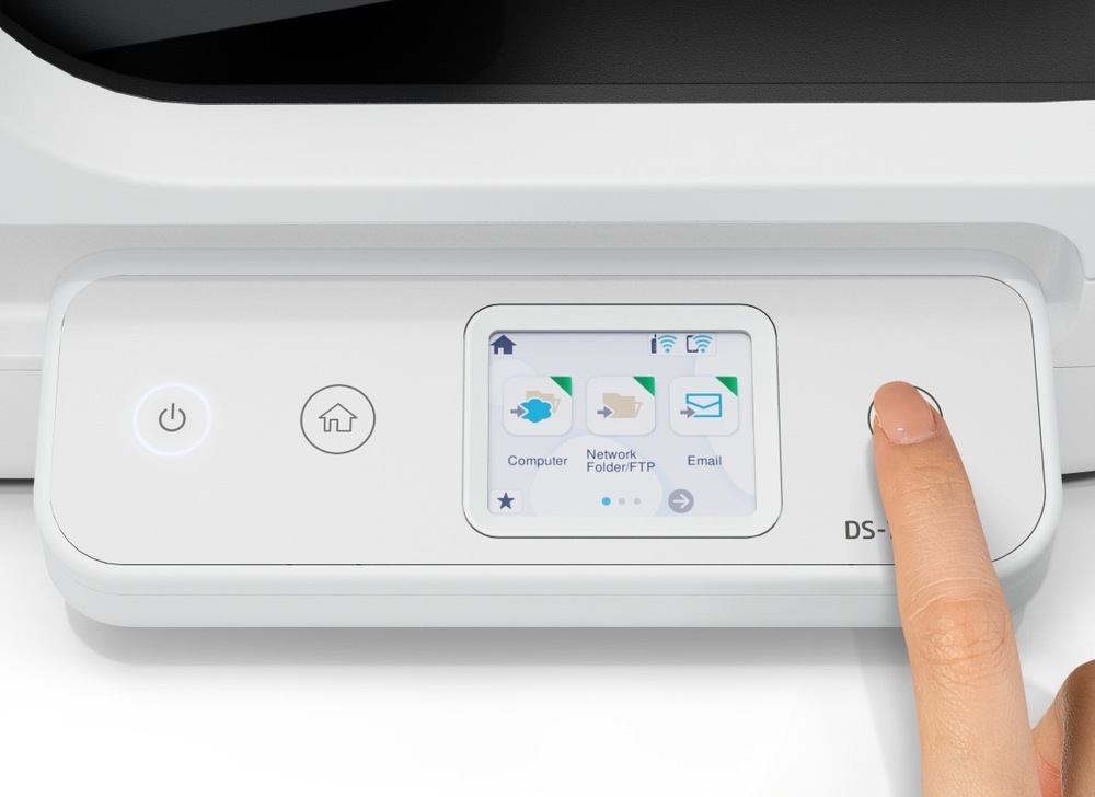 Skener Epson WorkForce DS-1760WN bílý Skener Epson WorkForce DS-1760WN bílý