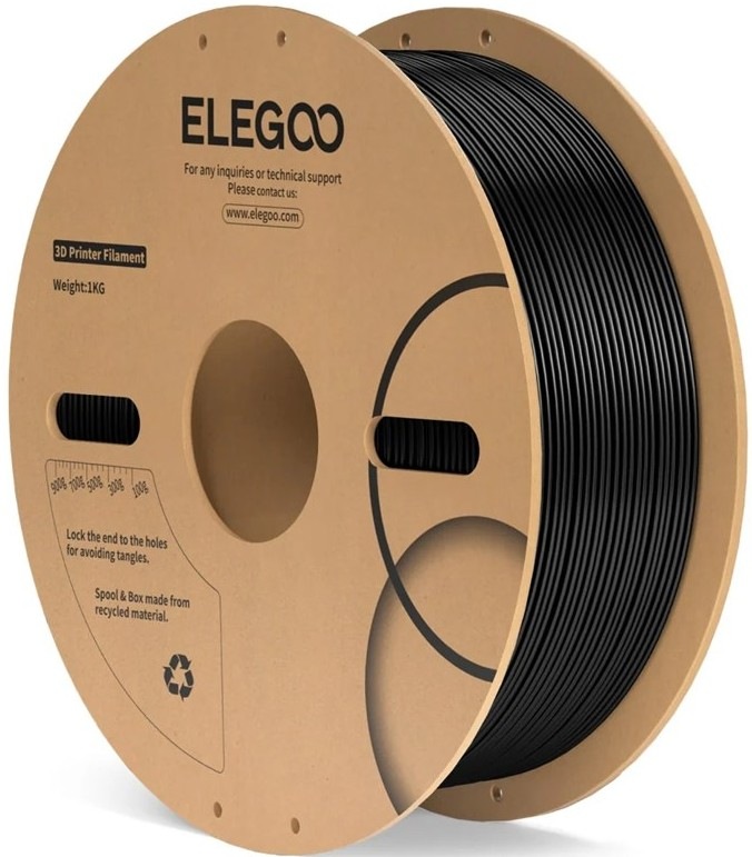 Filament Elegoo TPU 1,75mm černé barvy