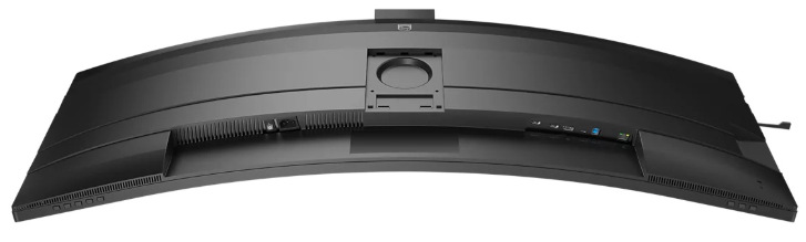 Spodní pohled na konektory a VESA uchycení monitoru Philips 49B2U5900CH