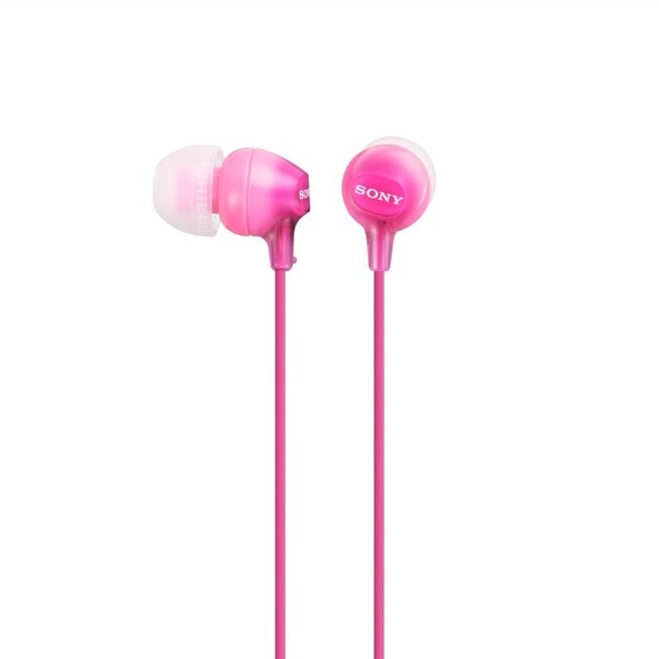 Sluchátka Sony MDREX15LPPI.AE růžová Sony MDR-EX15LP, růžová