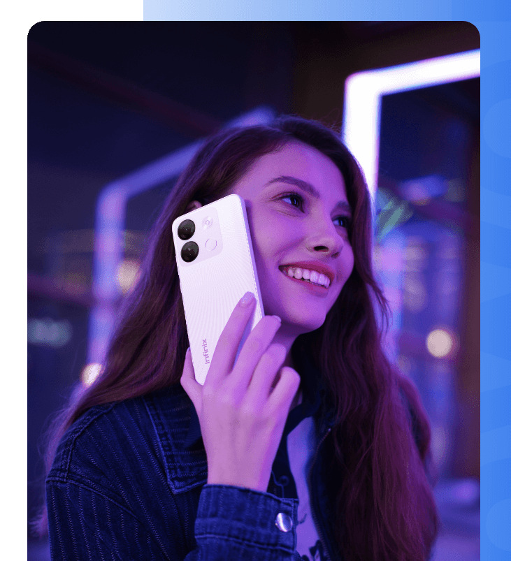 Mobilní telefon Infinix Smart 7 HD 2 GB / 64 GB černý